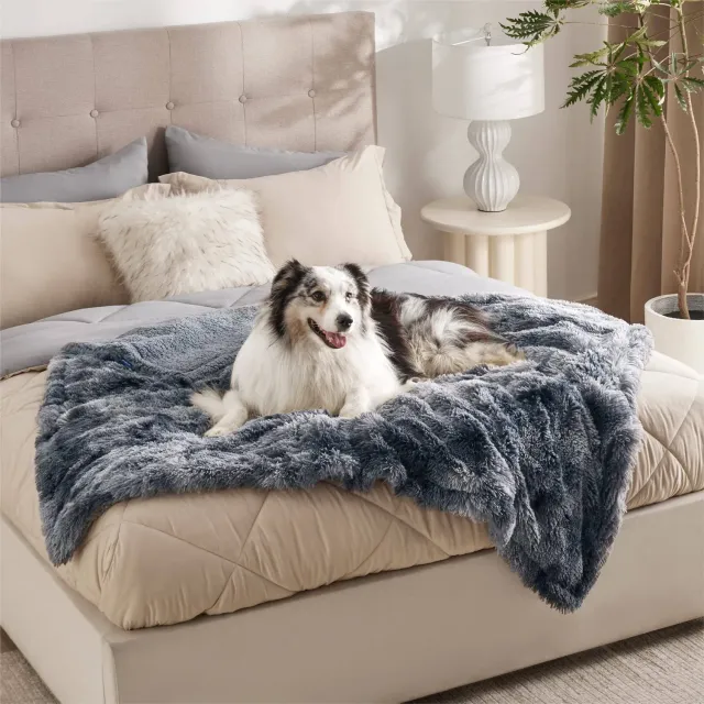 Bedsure Comfy Pet Waterproof Tie-dye Coperta per animali impermeabile