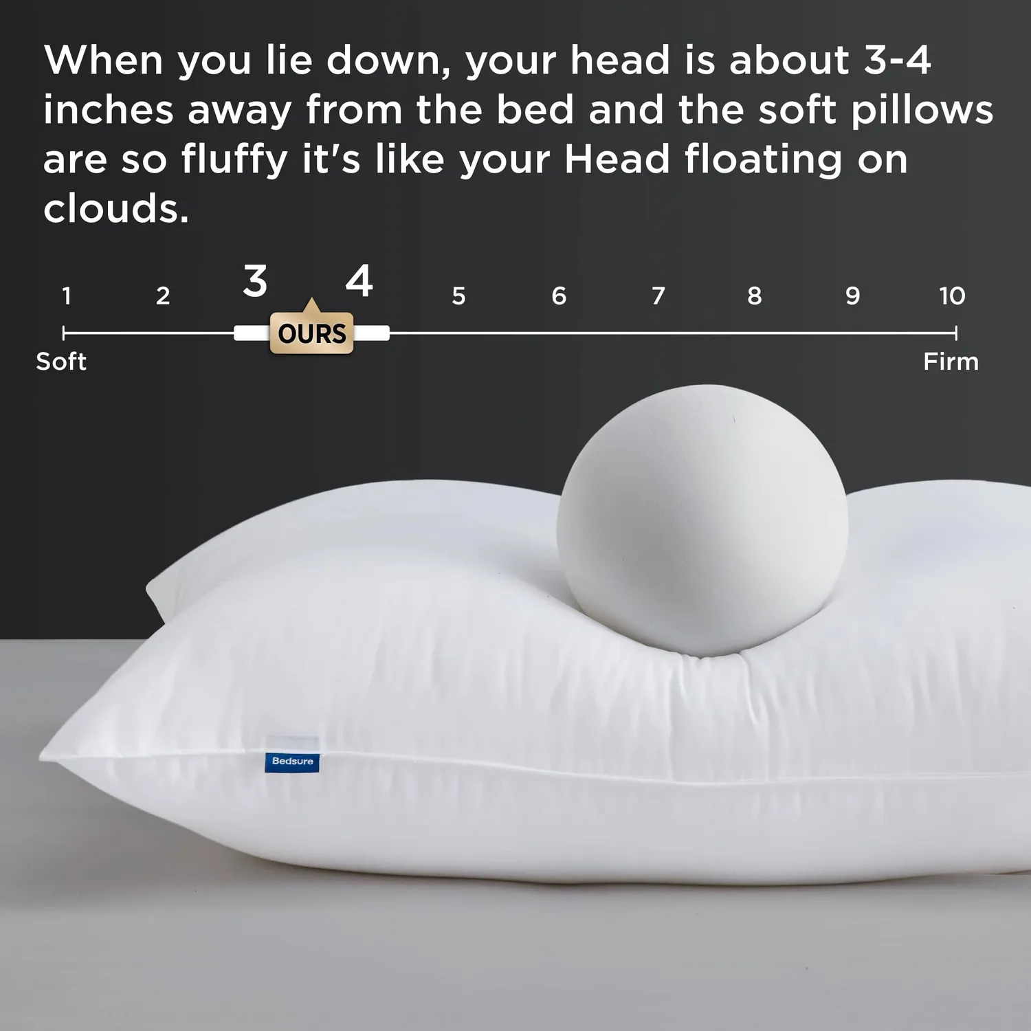 Bedsure Hotel Pillows cuscini