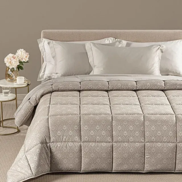 Caleffi Danubio trapunta matrimoniale raso jacquard