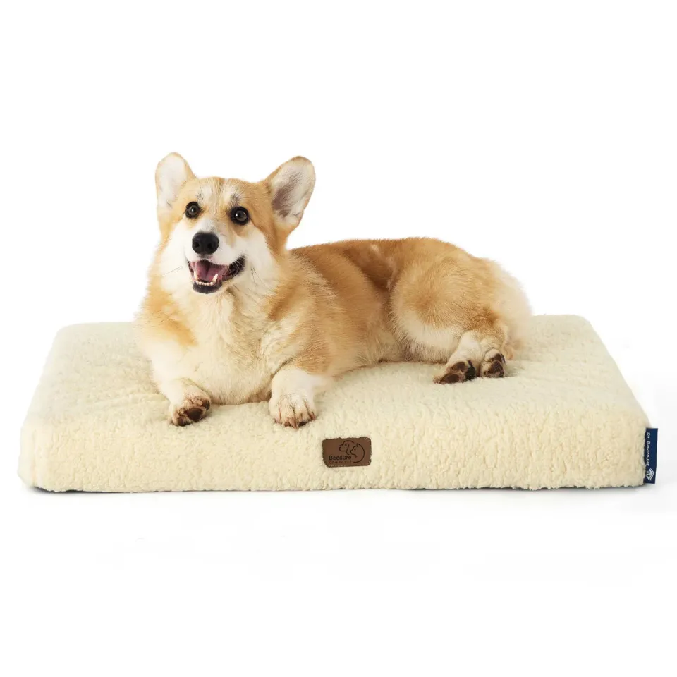 Bedsure Comfy Pet Egg Foam materassino cane autoriscaldante