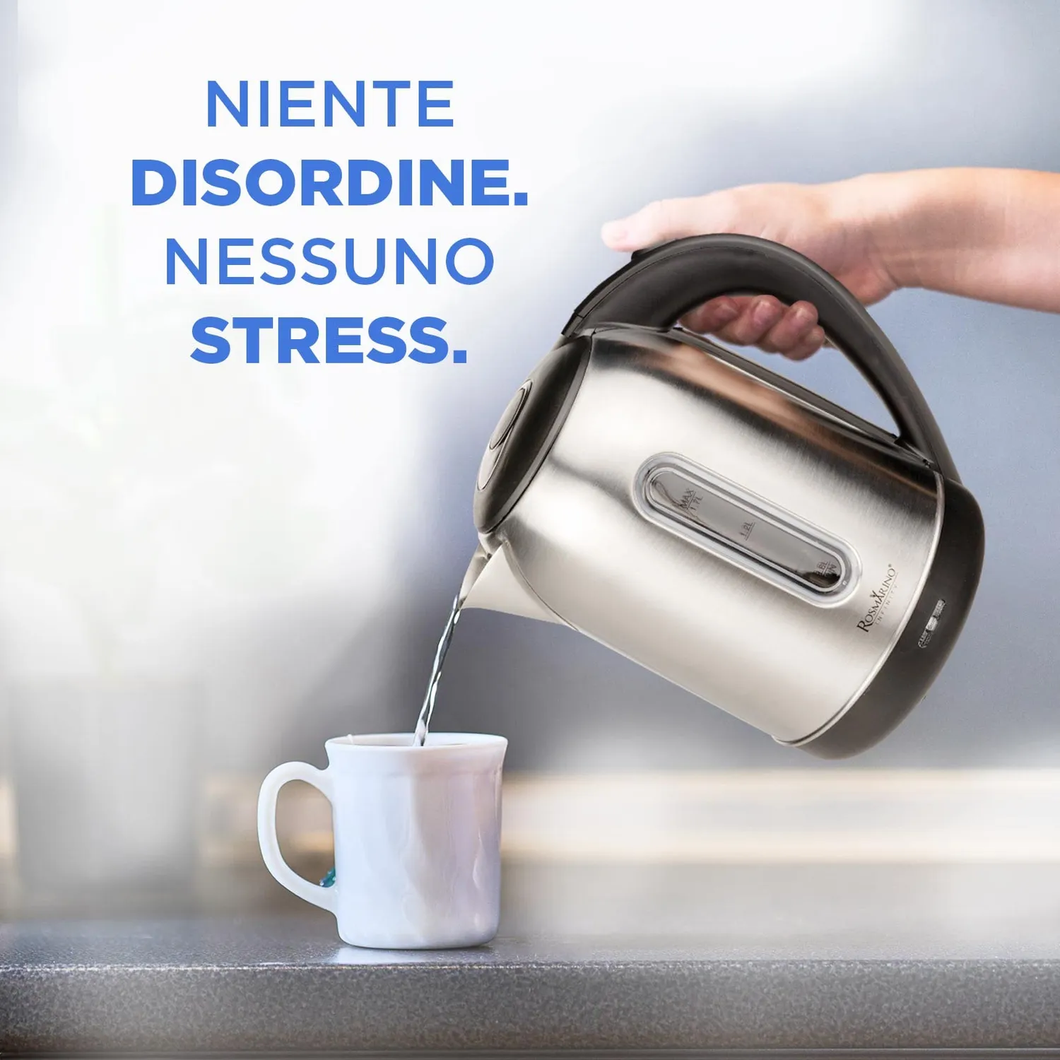 Vitapur Infinity bollitore elettrico 1,7L acciaio inox
