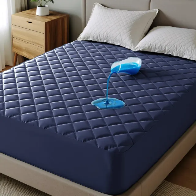 Bedsure Coprimaterasso Impermeabile trapuntato