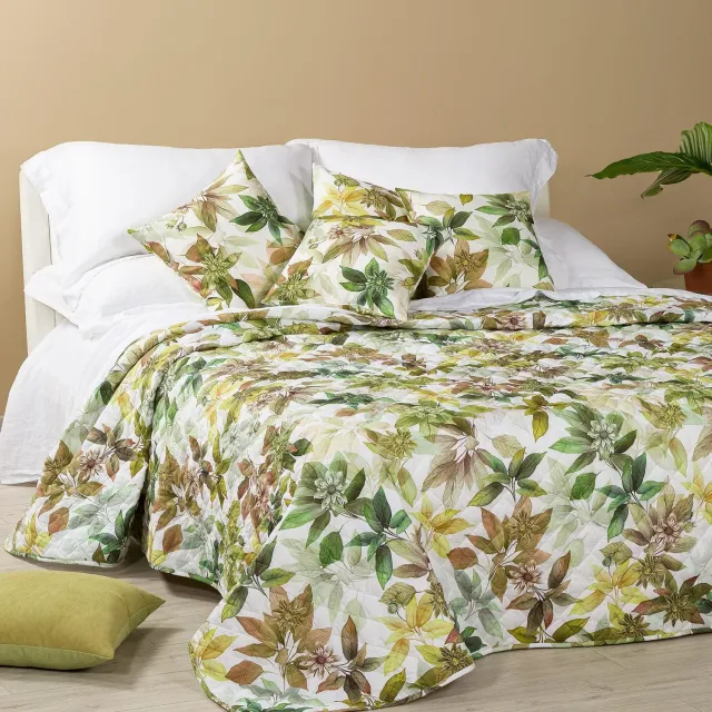 Caleffi Ginger Copriletto Matrimoniale Cotone Primaverile