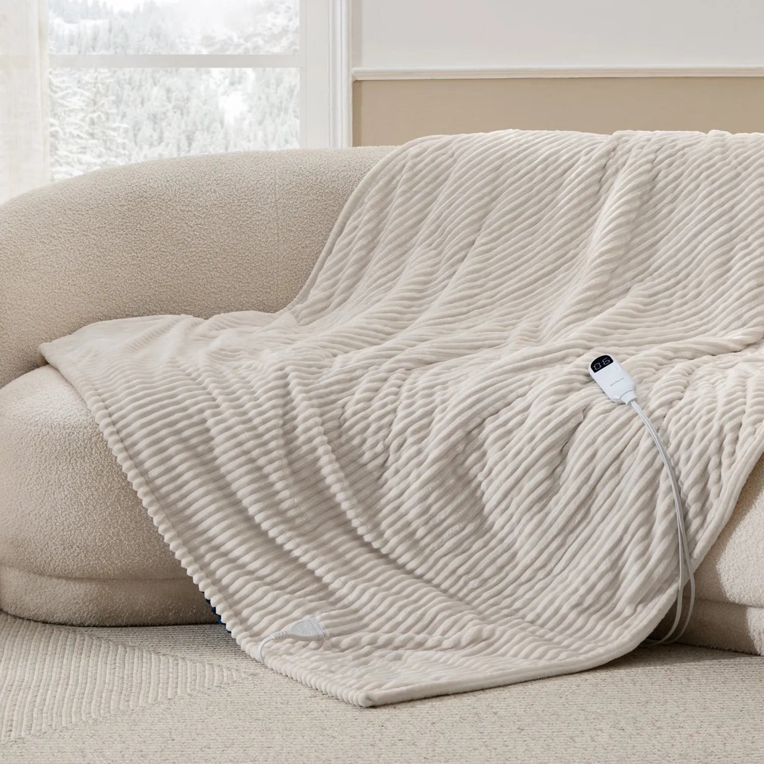 Bedsure PureWoven™ Serene Blend Smart Warmth Bundle set biancheria da letto