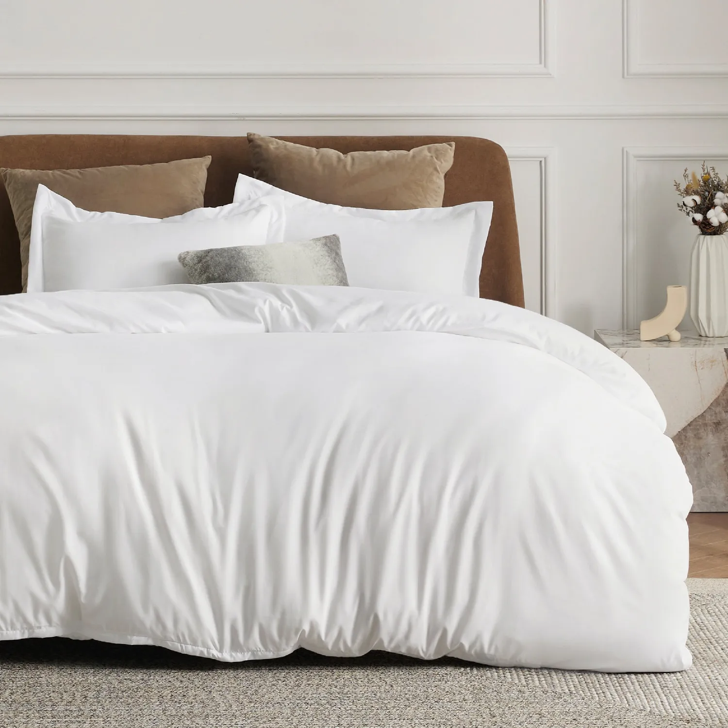 Bedsure Essentials Brushed Microfiber Duvet Cover copripiumino