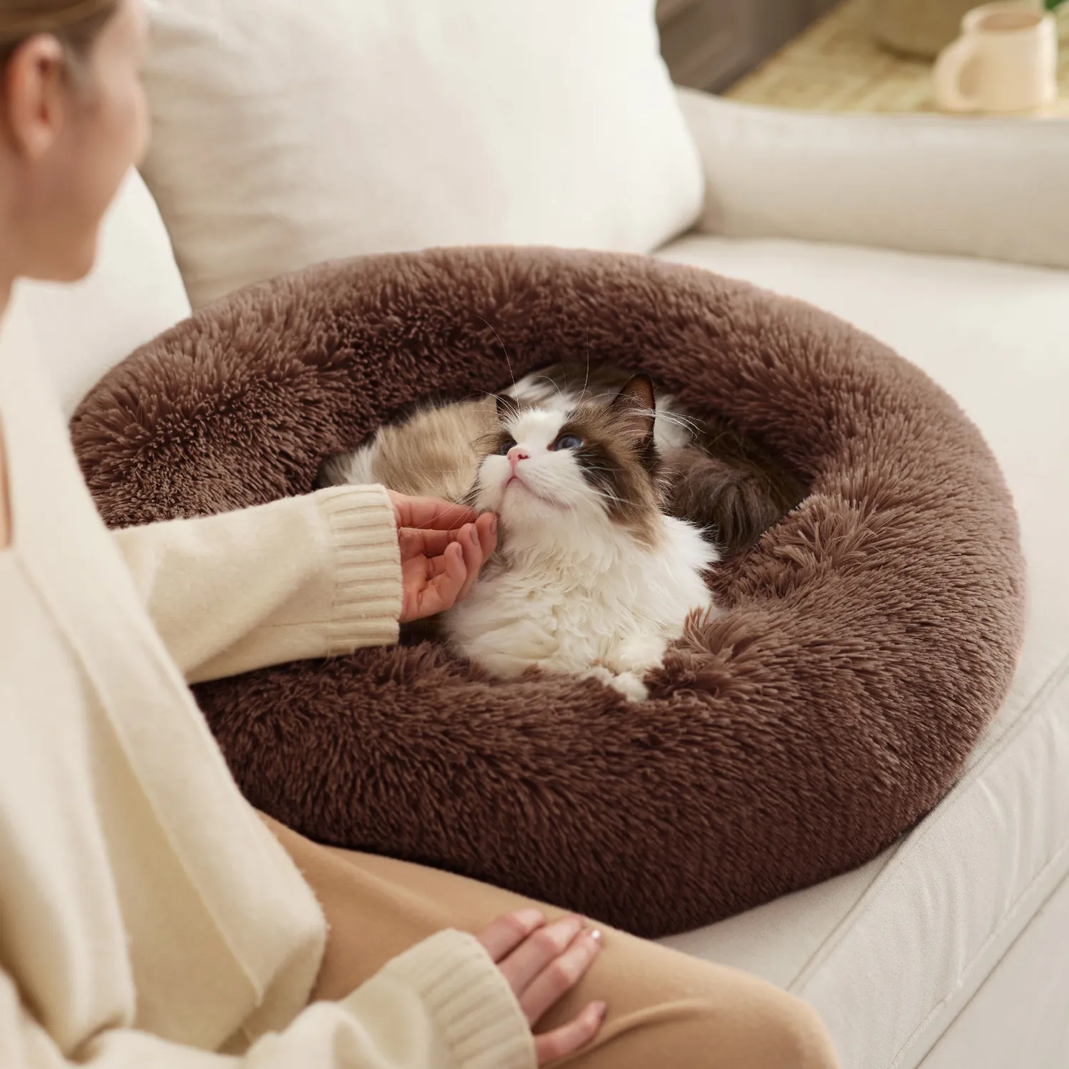 Bedsure Comfy Pet Cuccia Morbida per Animali