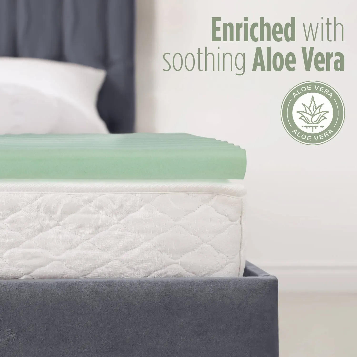 Vitapur Aloe Vera coprimaterasso ortopedico