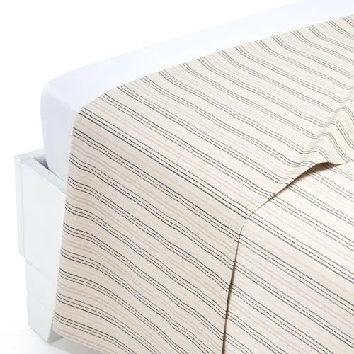 Caleffi Riga 58657 Lenzuolo Sopra in Cotone