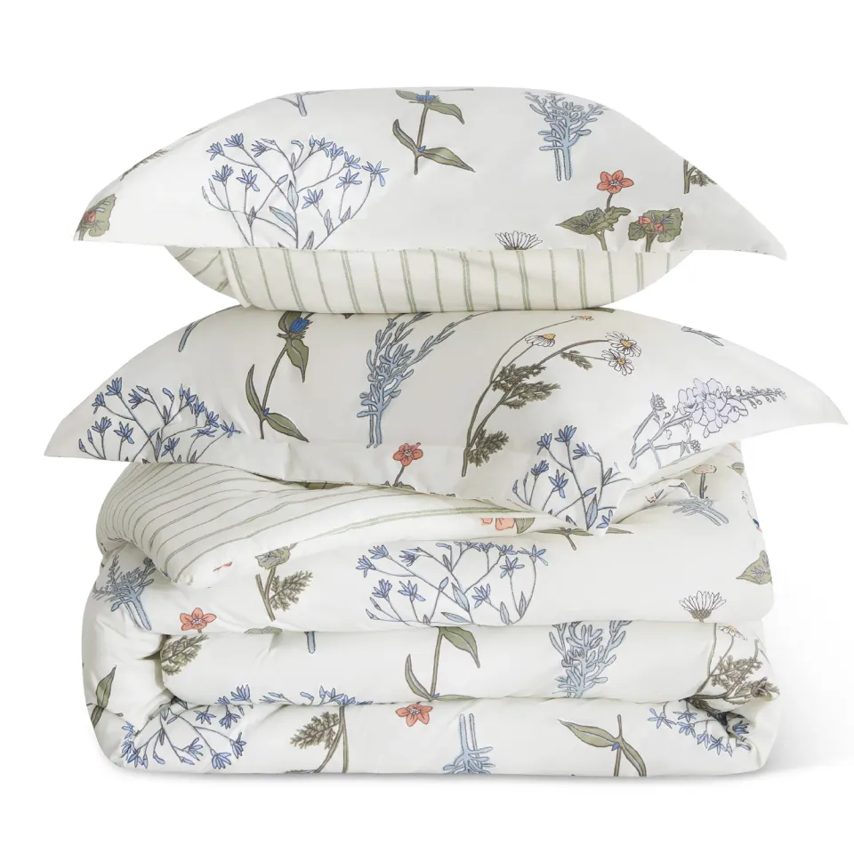 Bedsure Collections Retro Botanical set piumone fantasia