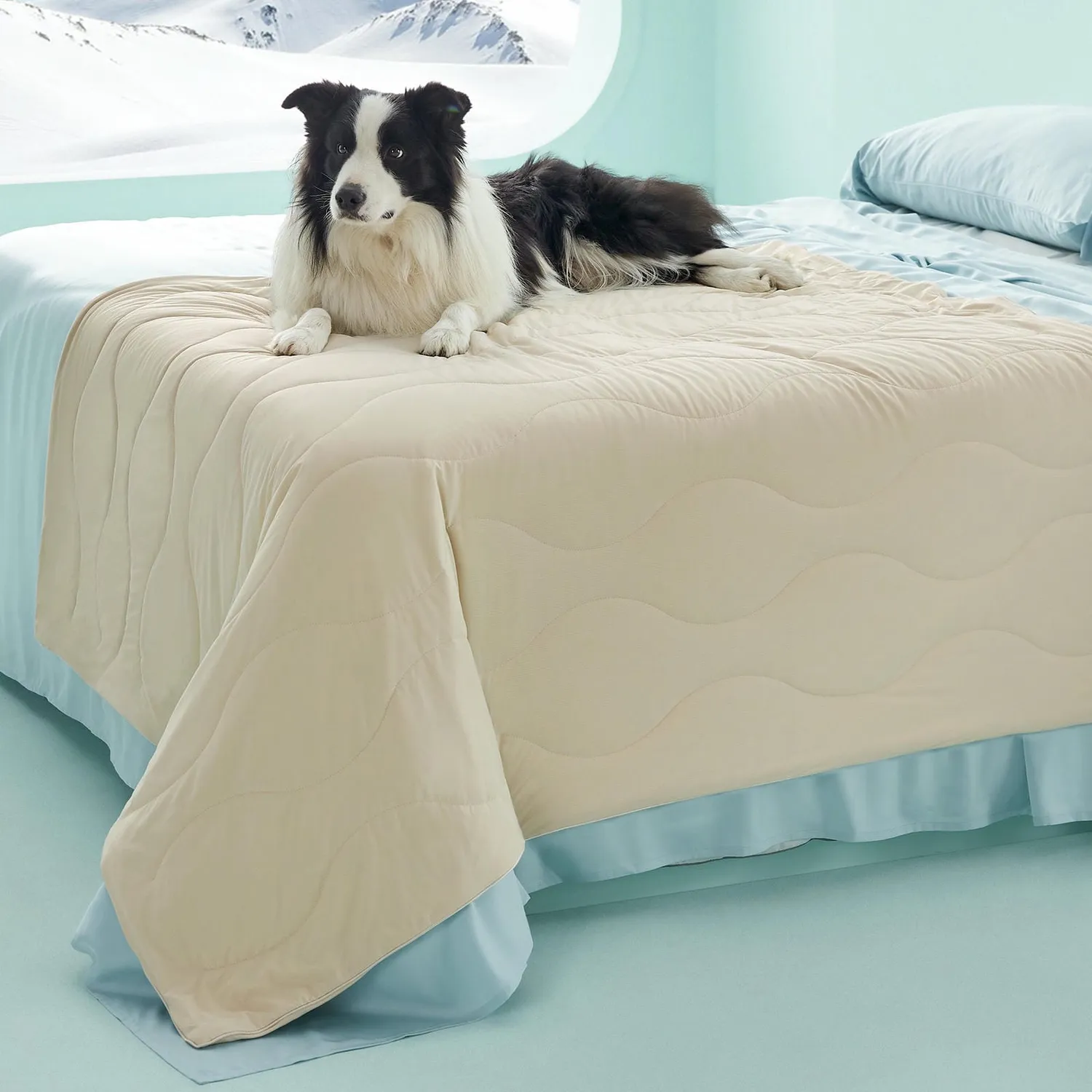 Bedsure Coperta Rinfrescante per Animali Fresca