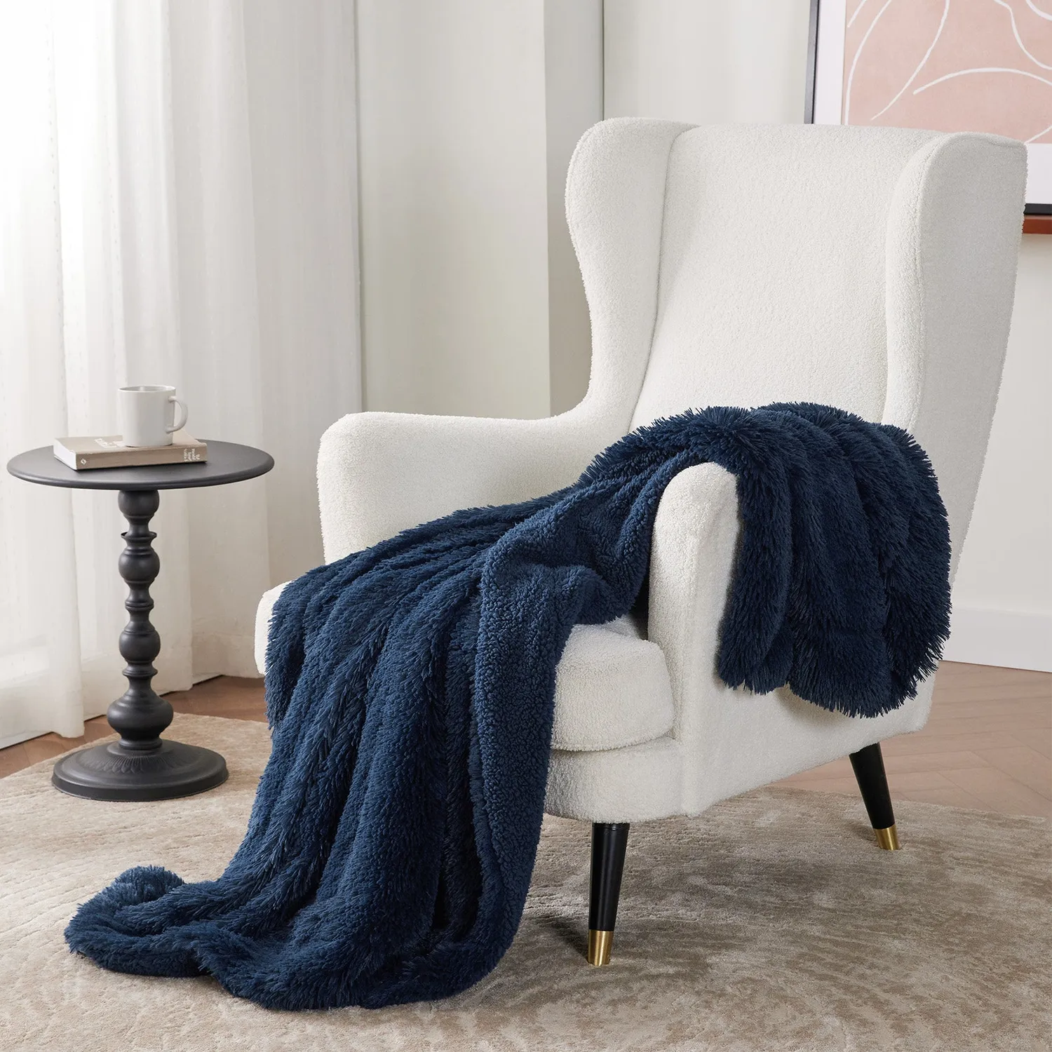 Bedsure Plaid in Pelliccia Sintetica Morbido