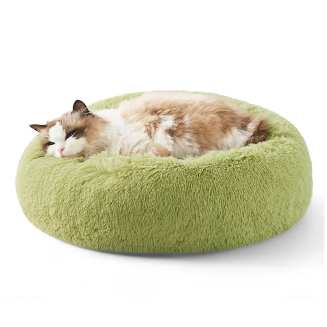 Bedsure Comfy Pet Calming Donut cuccia calmante
