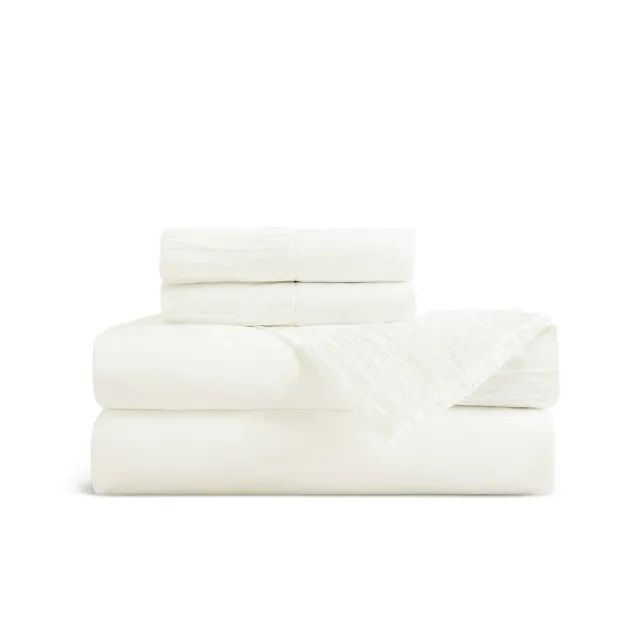Bedsure Ruched Set Lenzuola Microfibra Fresca