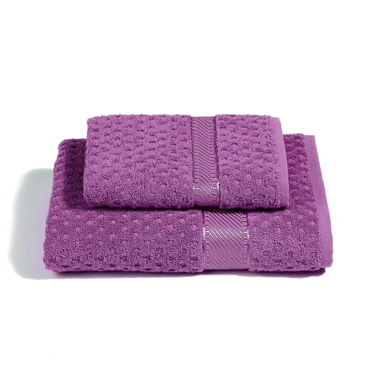 Caleffi Sirena set asciugamani 2 pezzi jacquard