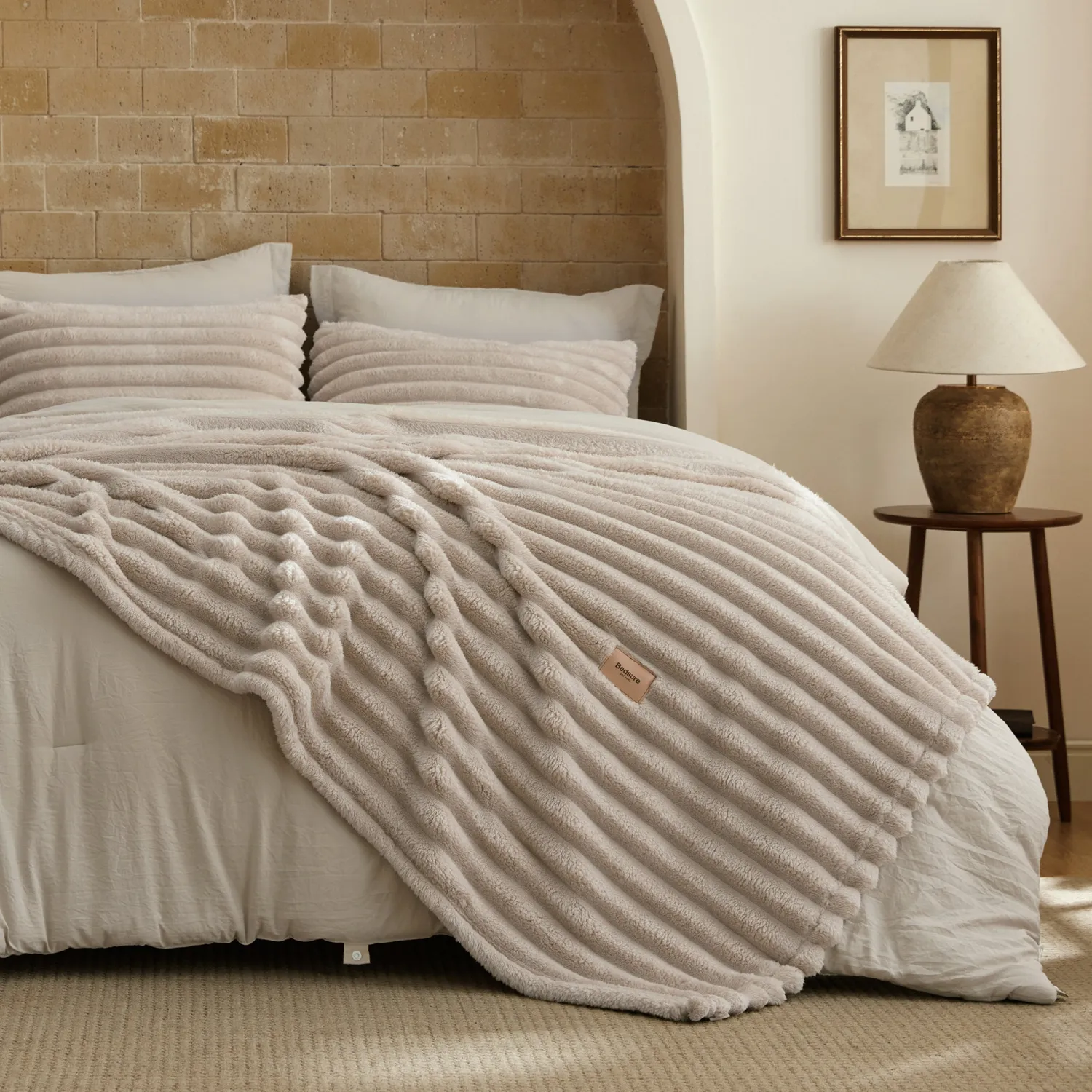 Bedsure 2-in-1 Comforter Set set trapunta