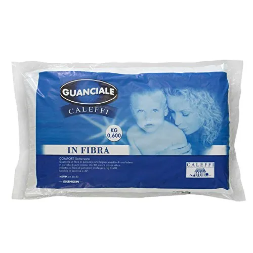 Caleffi Comfort B577 guanciale in fibra 50×80 cm 600 g lavabile