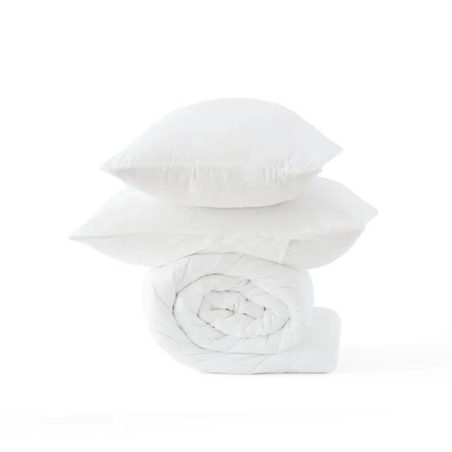 Bedsure Textured Quilted Comforter Set Trapunta trapuntata