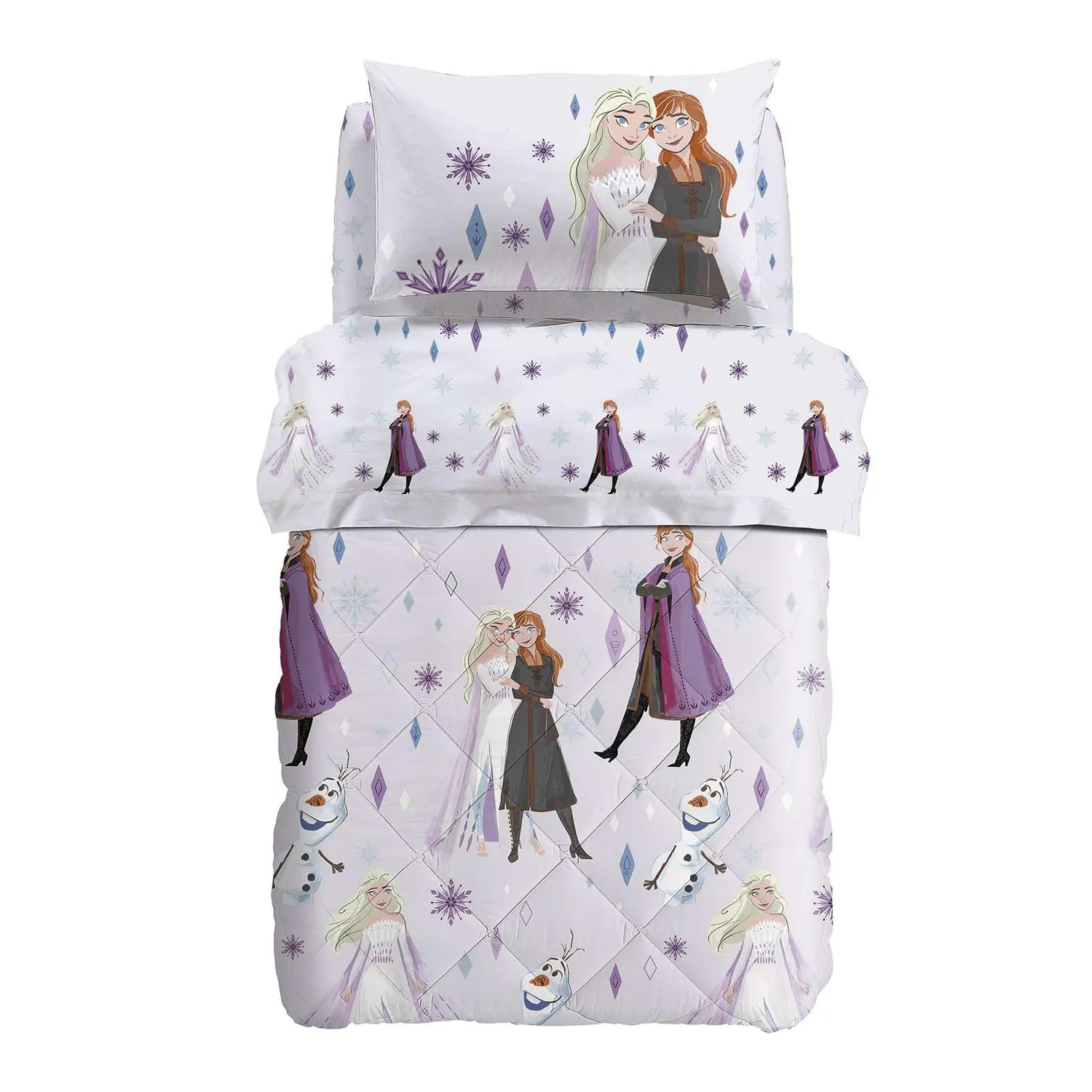 Caleffi Disney Frozen trapunta singolo 170x260 cotone