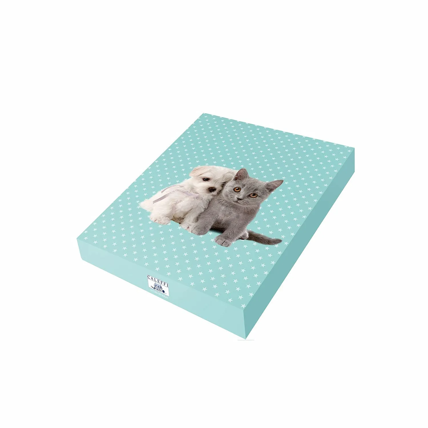 Caleffi Cuccioli 68610 copriletto primaverile taglia unica cotone