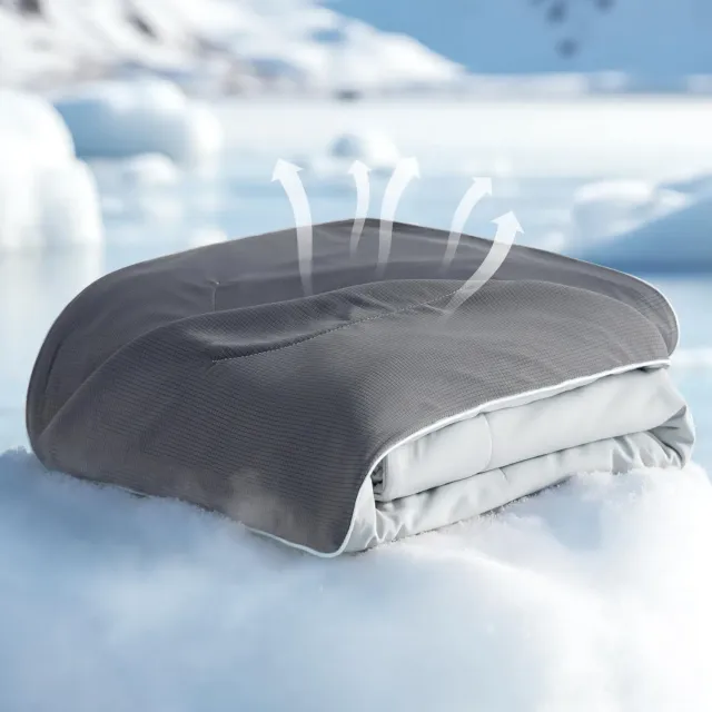 Bedsure Sandwich coperta rinfrescante leggera estiva