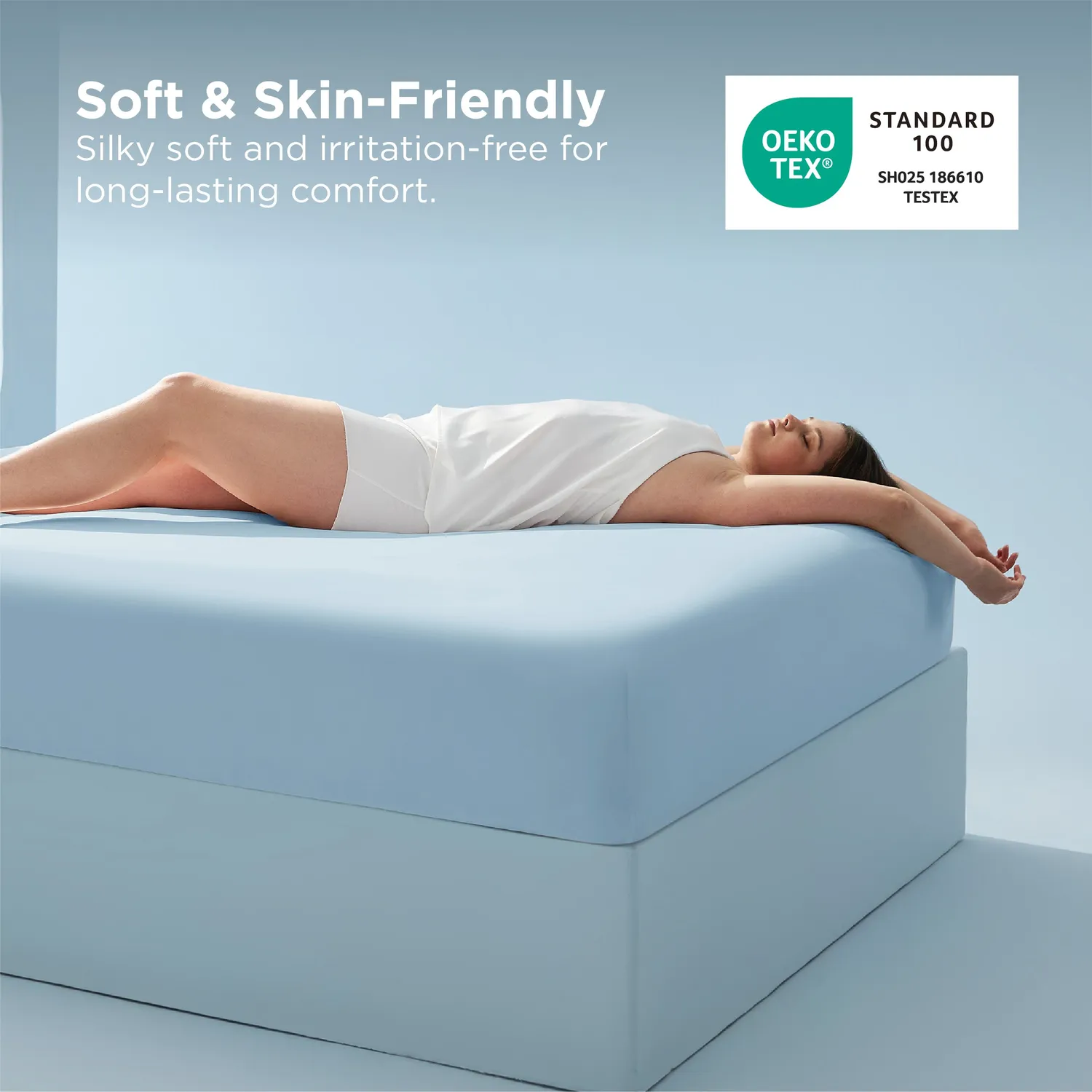 Bedsure Cooling Lenzuolo con Angoli Fresco