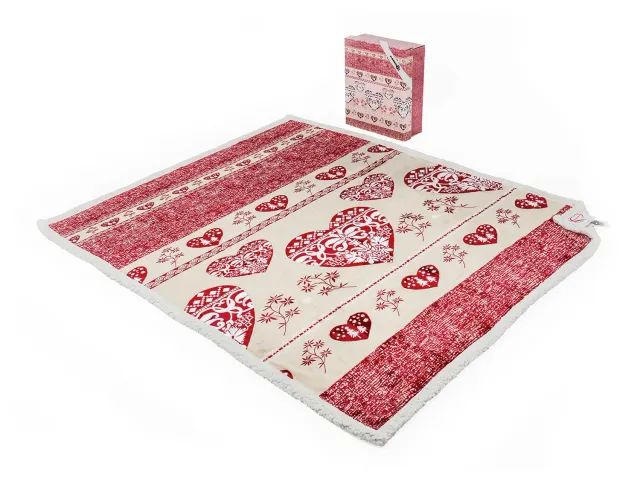 Daunex Plaid Stampato con Disegno