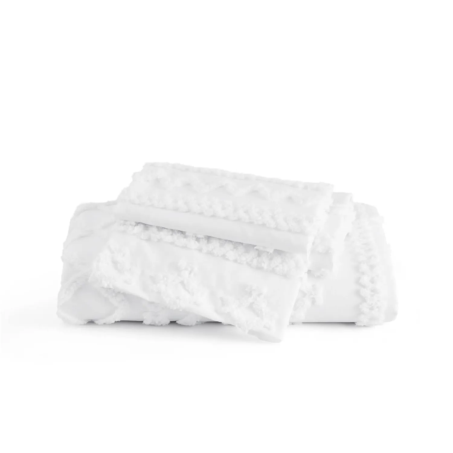 Bedsure Boho set copripiumino ricamato in microfibra