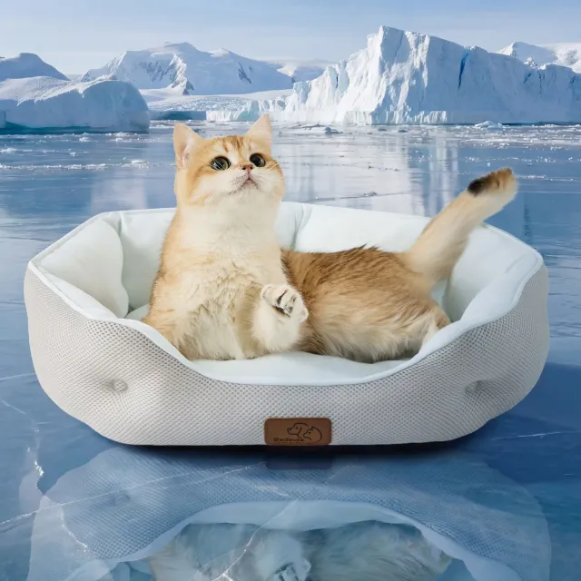 Bedsure Comfy Pet Cooling cuccia cane fresca estiva