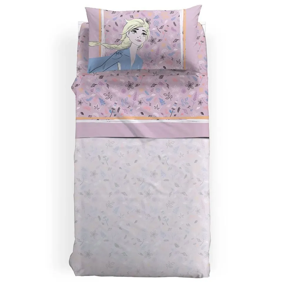 Caleffi Frozen Mythic 1001364 Completo Lenzuola Singolo in cotone