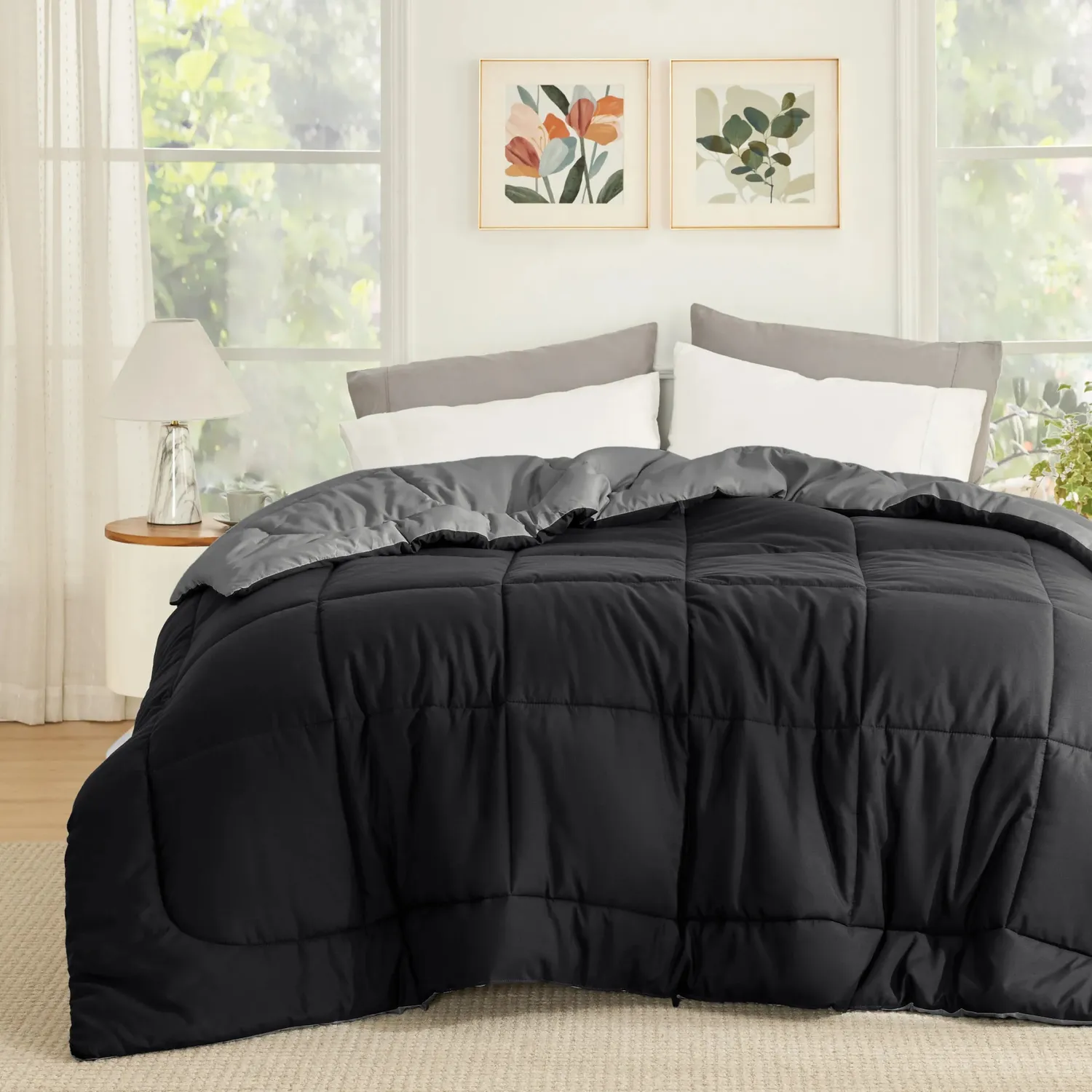 Bedsure Premium Piumone Sintetico Reversibile