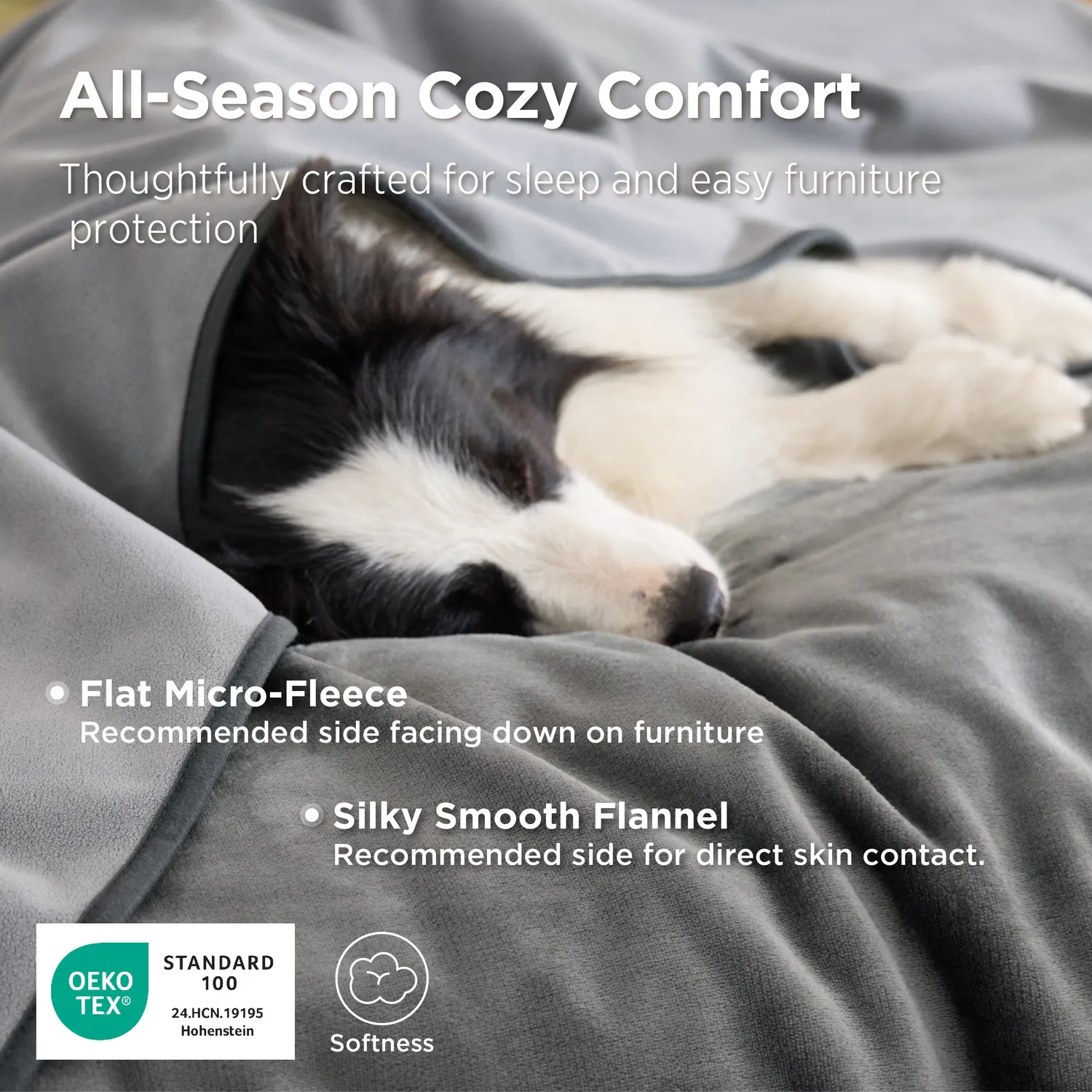 Bedsure Waterproof coperta in fleece impermeabile animali