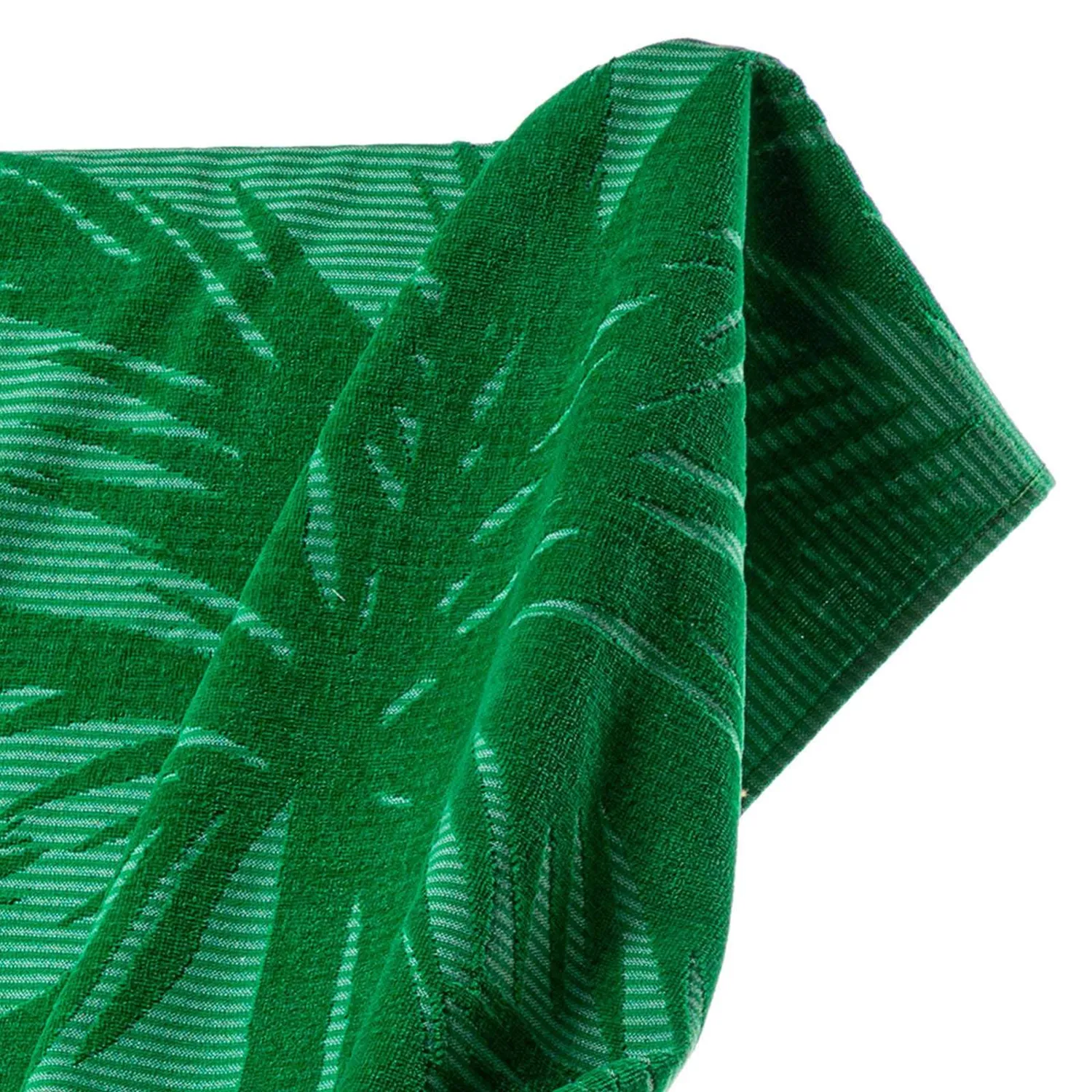 Caleffi Green Palms telo mare in cotone