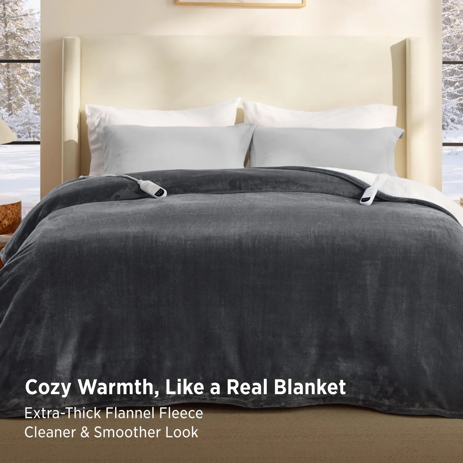 Bedsure Solutions HeatX™ Heated Blanket coperta elettrica