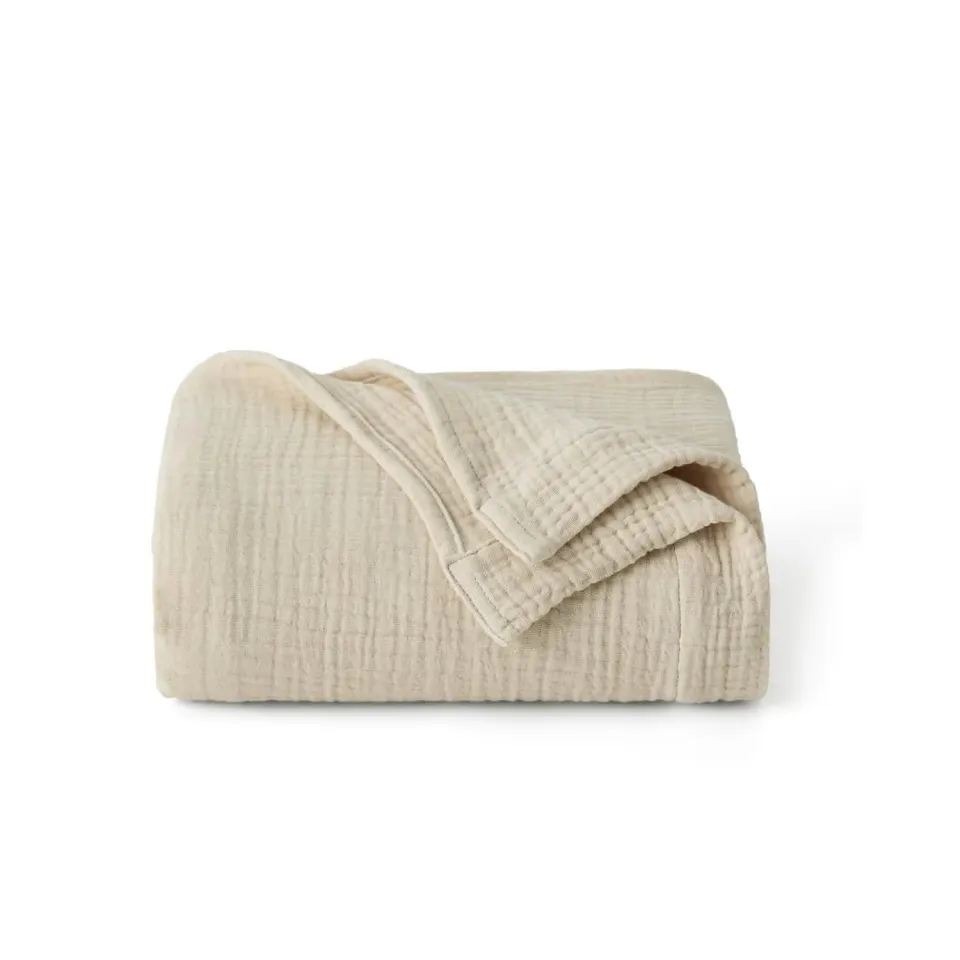 Bedsure 100% Cotton Gauze coperta mussola 4 strati
