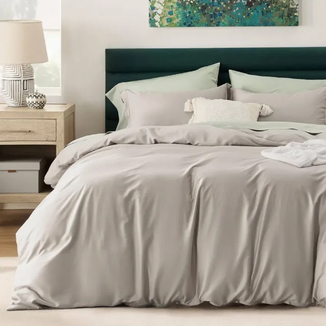 Bedsure Lyocell Cotton copripiumino fresco traspirante