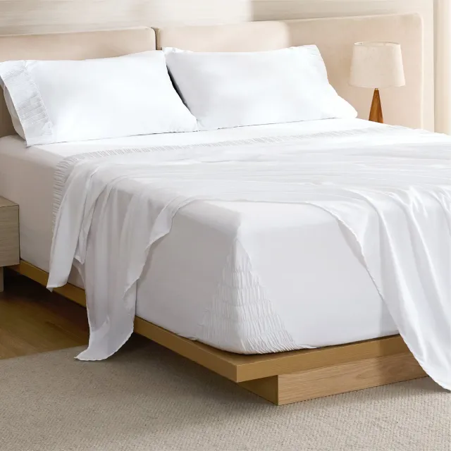 Bedsure Stay Put set lenzuola in poliestere