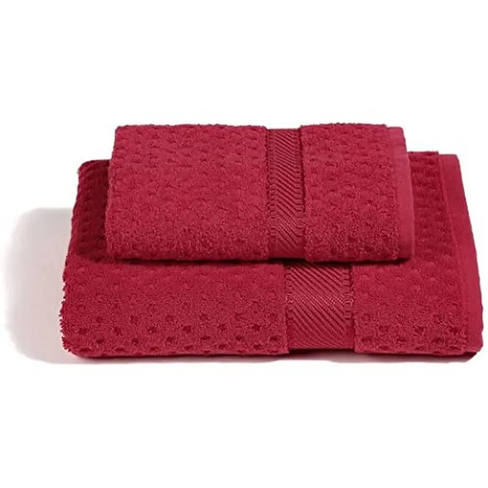 Caleffi Sirena set asciugamani 2 pezzi jacquard