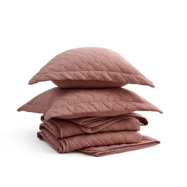 Bedsure Basket-Weave Trapunta Quilt Leggera