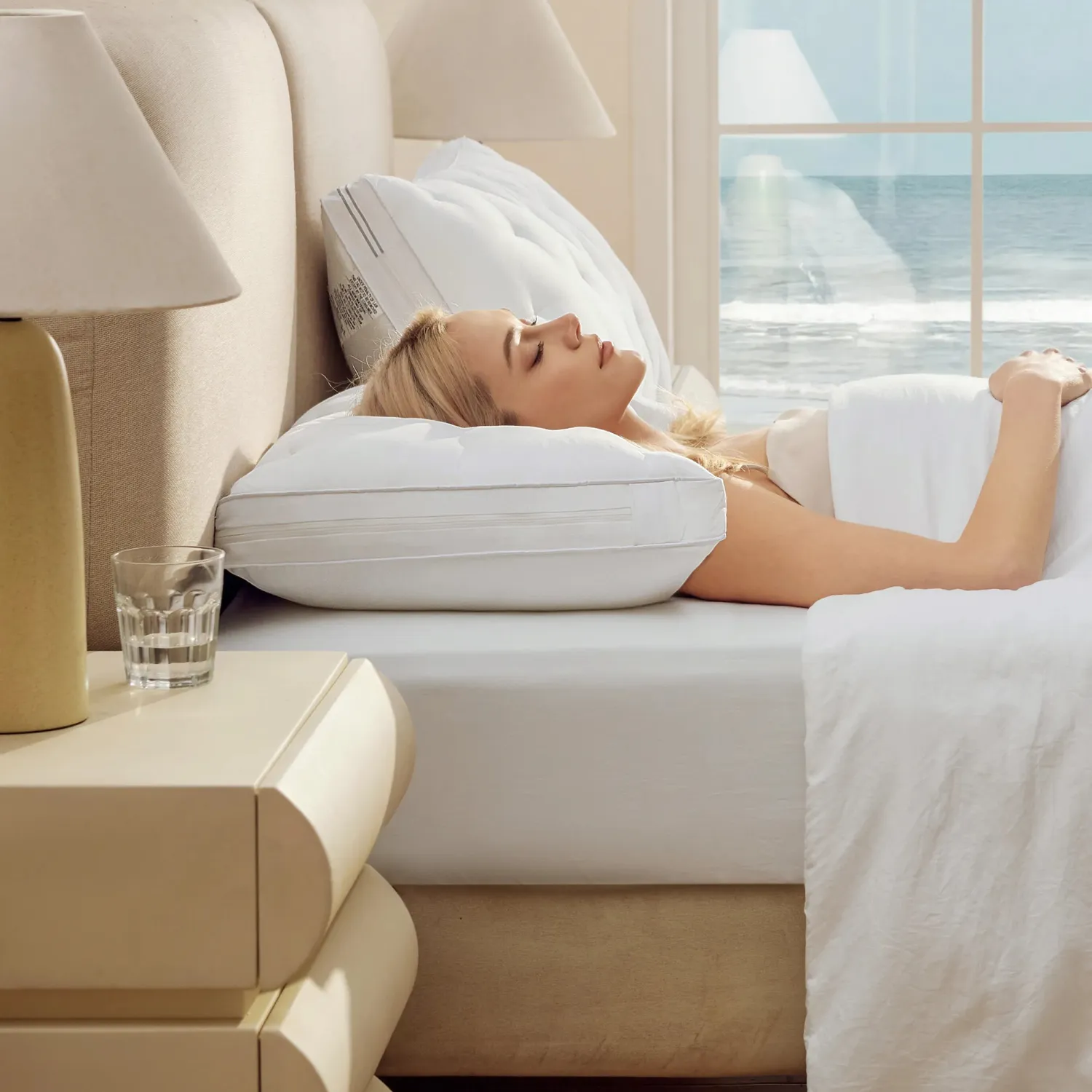 Bedsure PureWoven cuscino regolabile