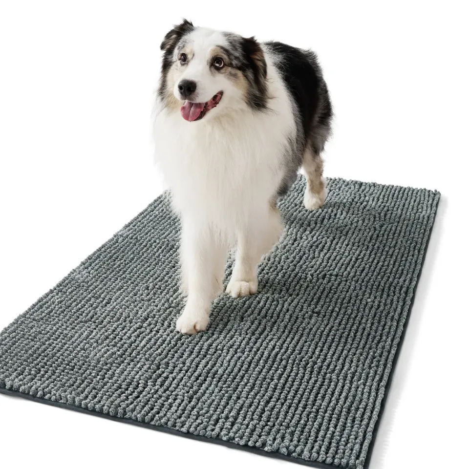 Bedsure Dog Doormat For Muddy Paws tappetino cane