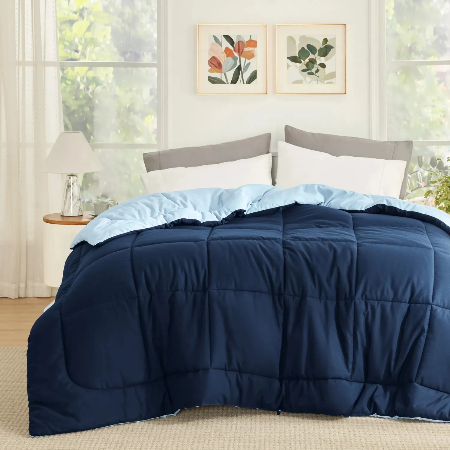 Bedsure Premium Piumone Sintetico Reversibile