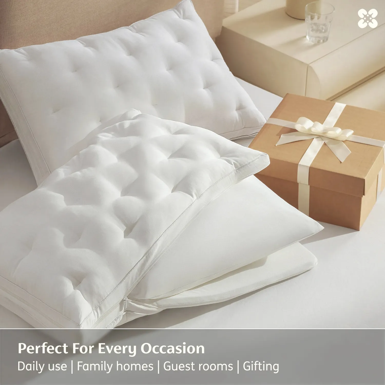 Bedsure PureWoven cuscino regolabile
