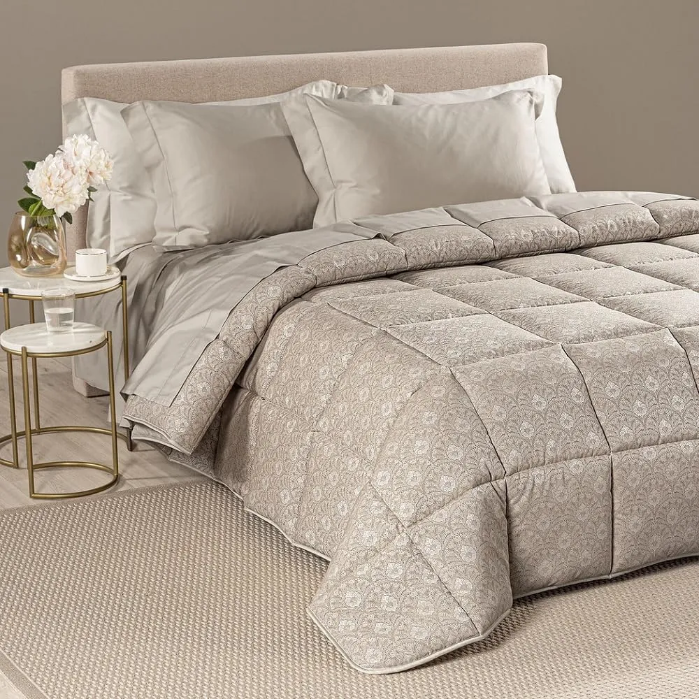 Caleffi Danubio trapunta matrimoniale raso jacquard