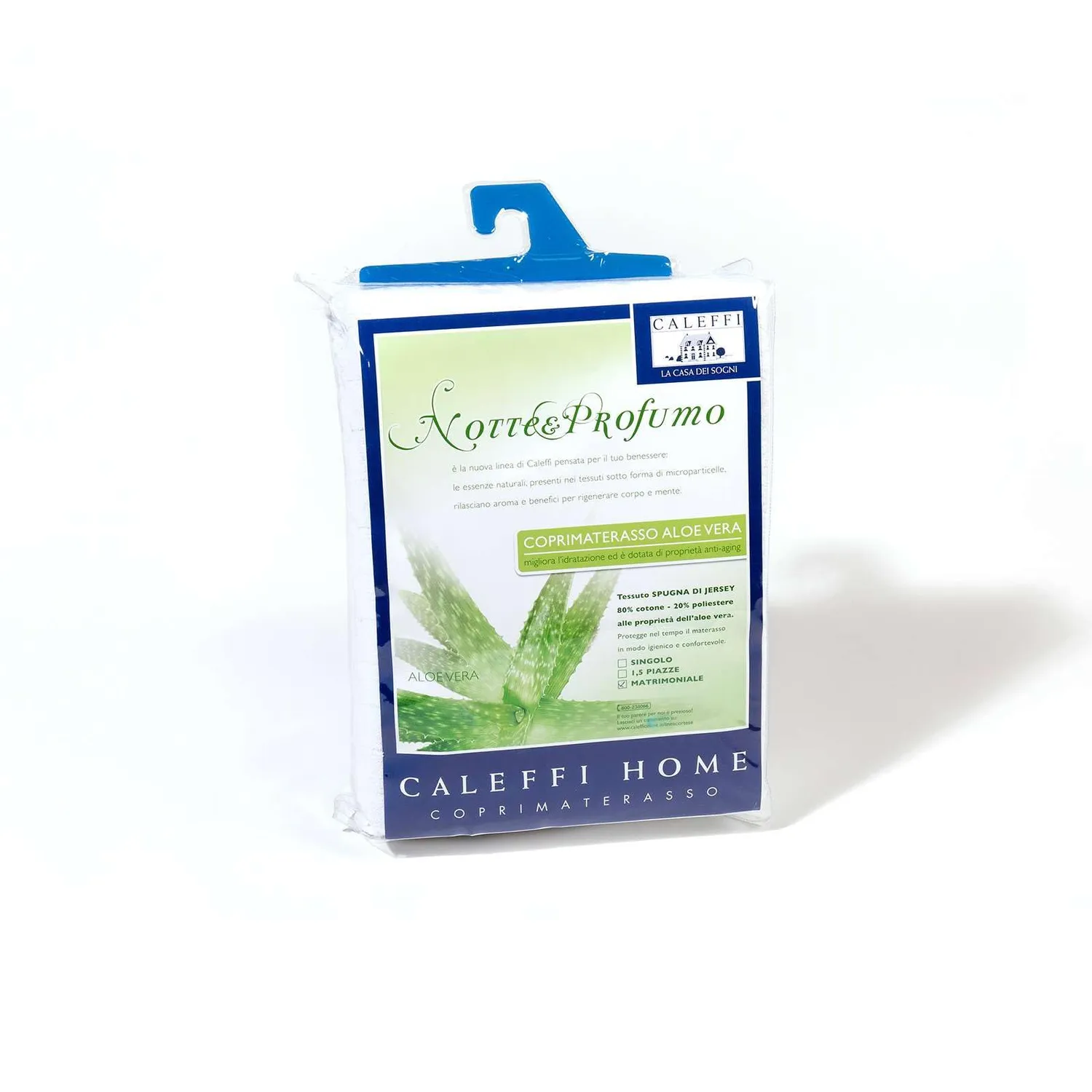 Caleffi Aloe Vera 82223 coprimaterasso singolo