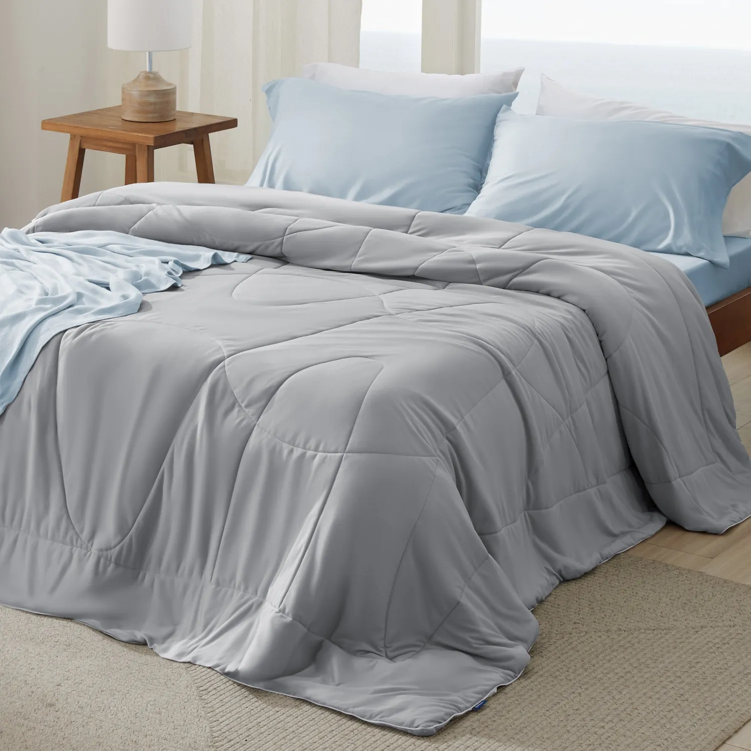Bedsure Nylon Piumone Rinfrescante Leggero