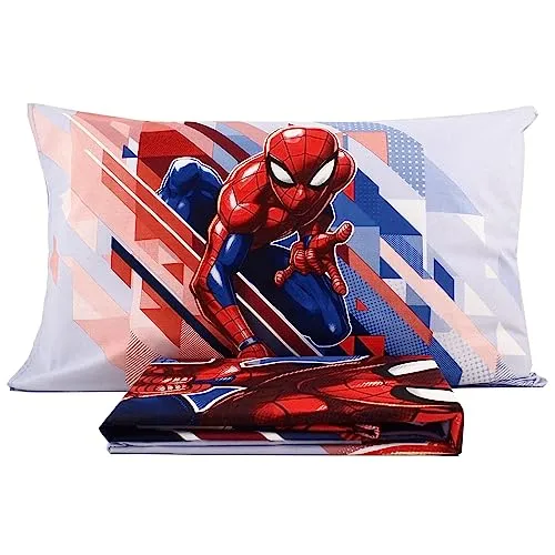 Caleffi Spider Man Flash parure copripiumino 1 piazza cotone