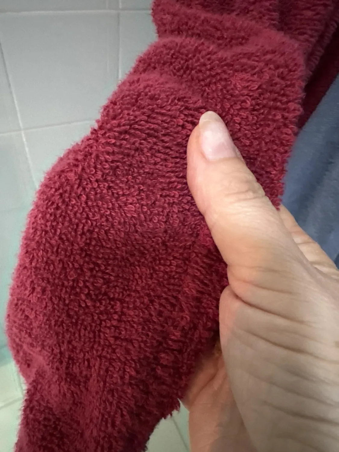 Caleffi accappatoio in spugna di cotone