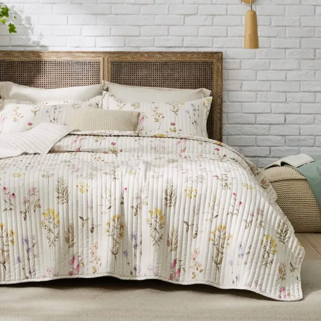 Bedsure Autumn Wildflower Trapunta leggera floreale