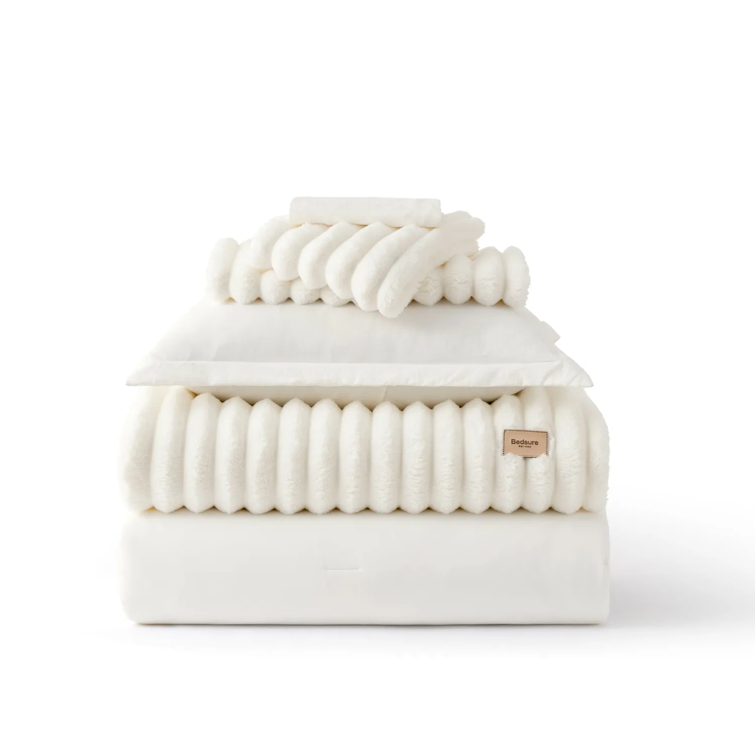Bedsure 2-in-1 Comforter Set set trapunta