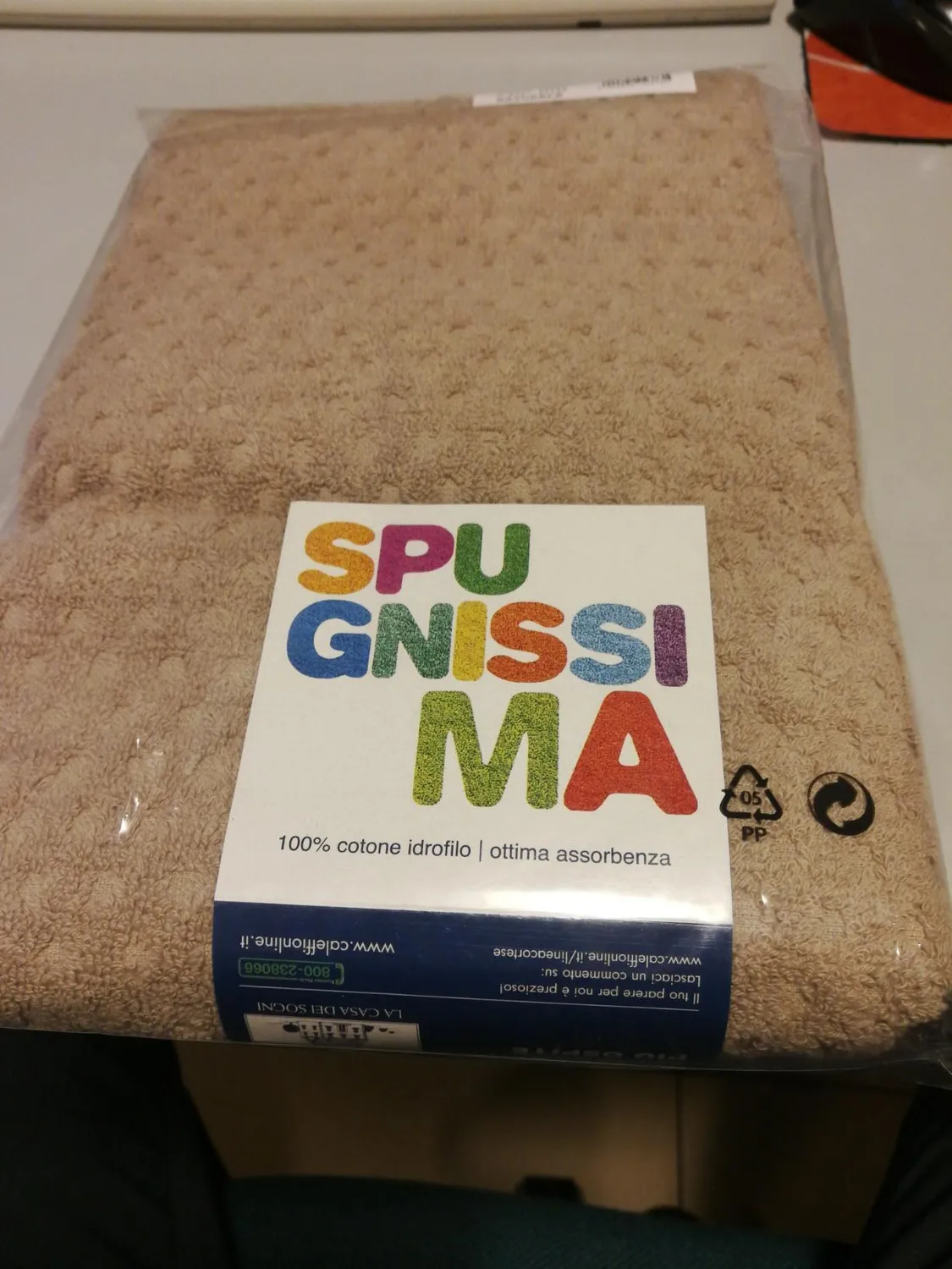 Caleffi Sirena set asciugamani 2 pezzi jacquard